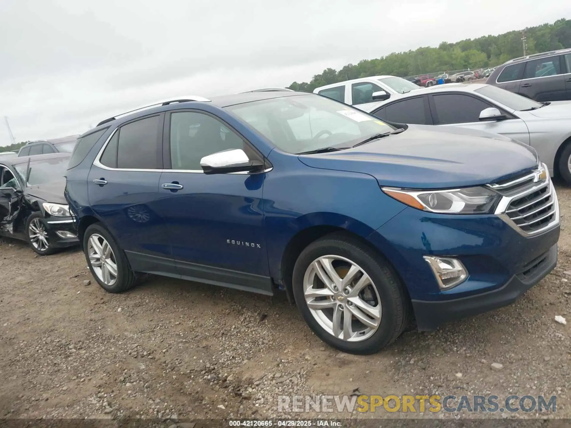 13 fotografías del automóvil dañado 2GNAXPEX2L6245478 CHEVROLET EQUINOX 2020