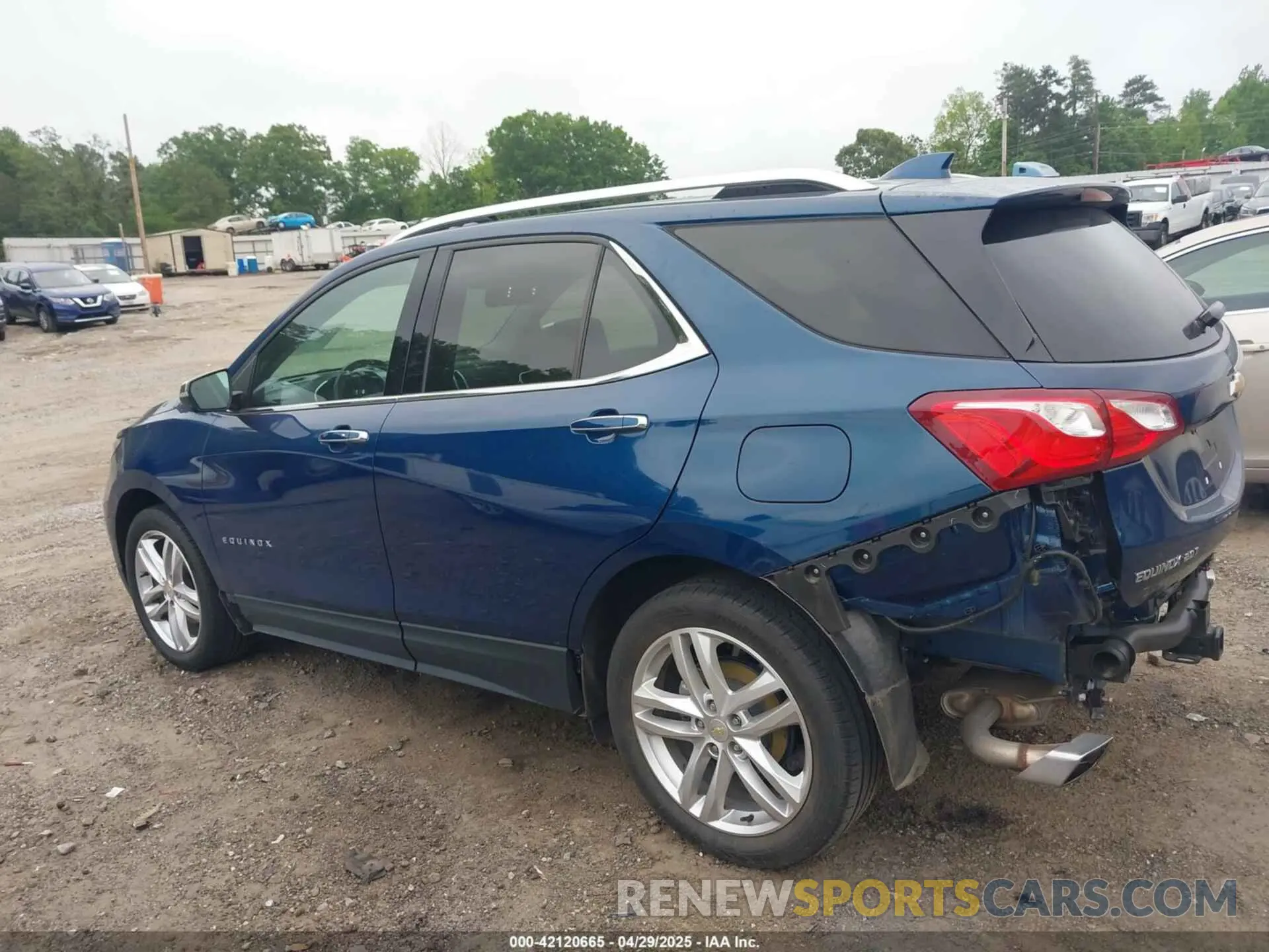 14 fotografías del automóvil dañado 2GNAXPEX2L6245478 CHEVROLET EQUINOX 2020