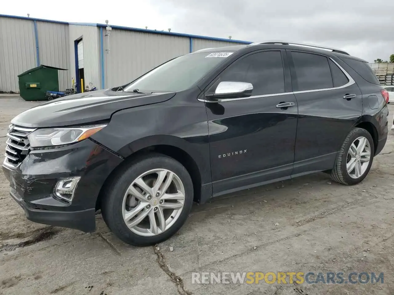 1 fotografías del automóvil dañado 2GNAXPEX3L6279672 CHEVROLET EQUINOX 2020