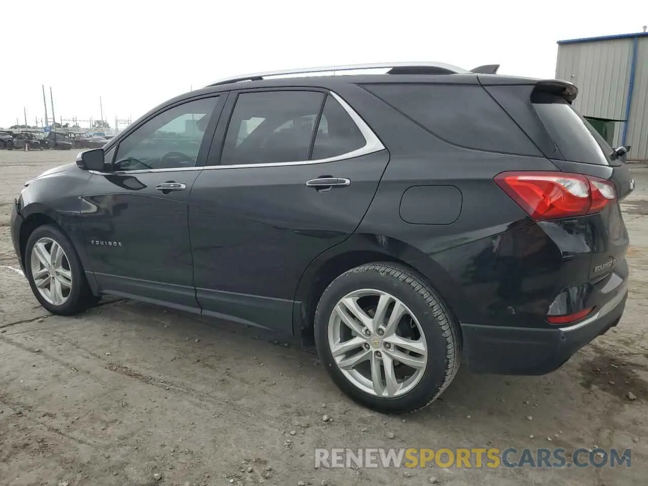2 fotografías del automóvil dañado 2GNAXPEX3L6279672 CHEVROLET EQUINOX 2020