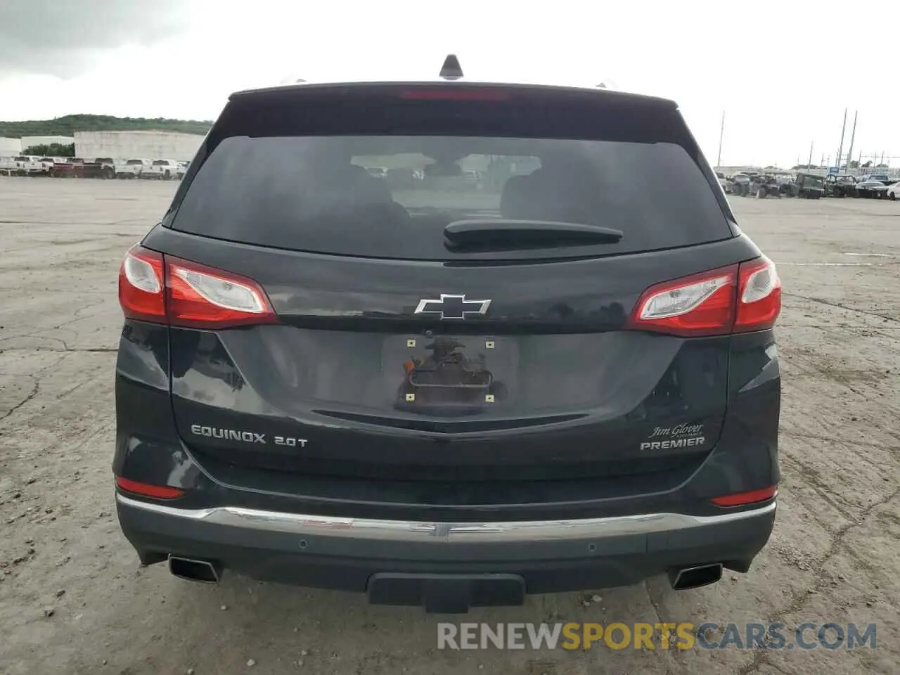 6 fotografías del automóvil dañado 2GNAXPEX3L6279672 CHEVROLET EQUINOX 2020