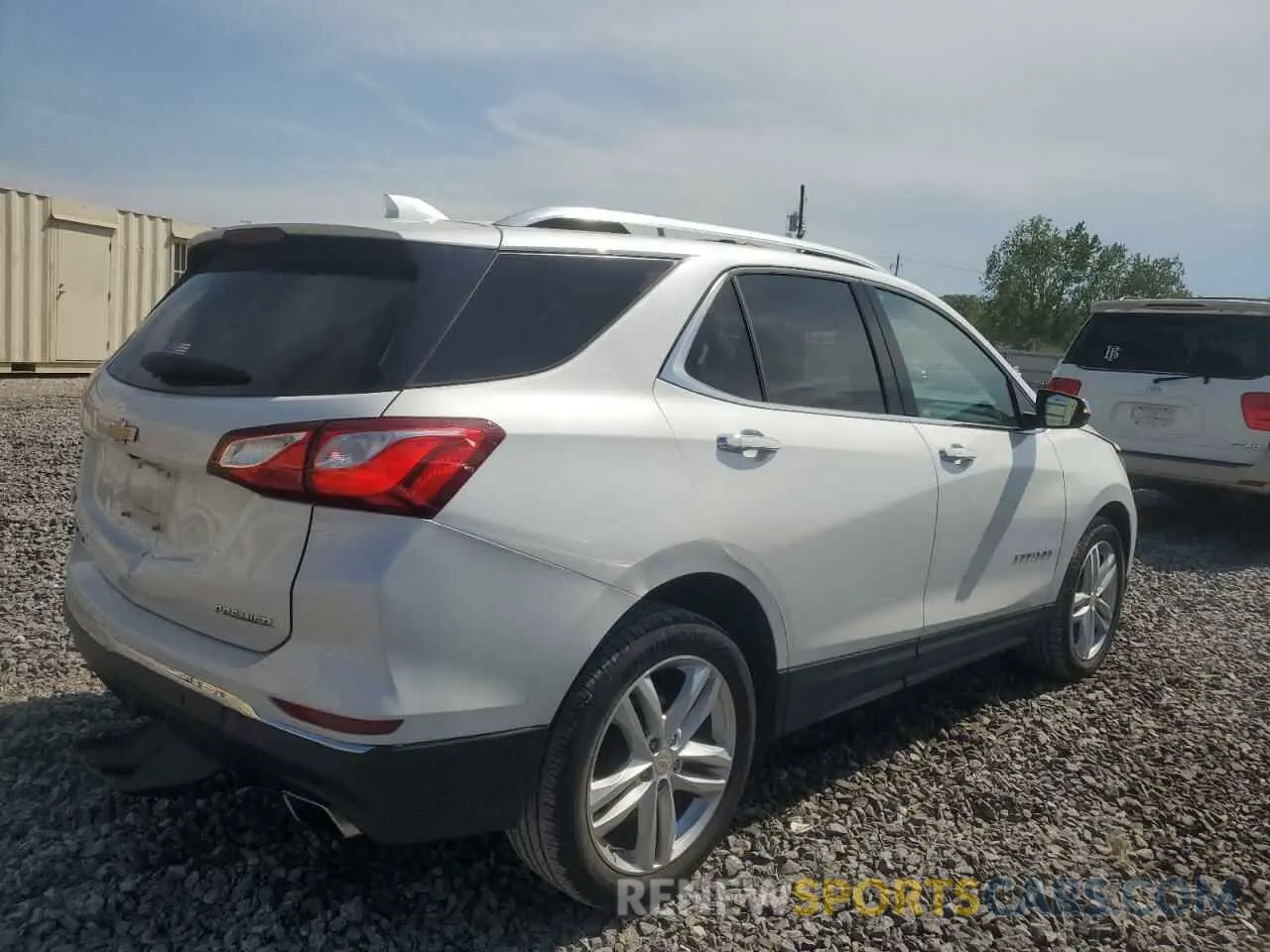3 fotografías del automóvil dañado 2GNAXPEX5L6150218 CHEVROLET EQUINOX 2020