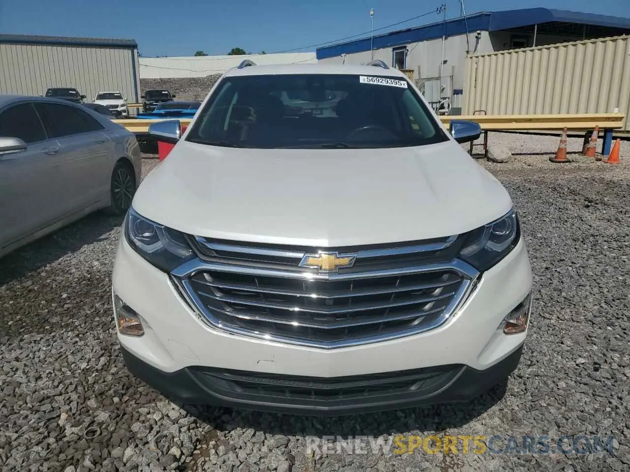 5 fotografías del automóvil dañado 2GNAXPEX5L6150218 CHEVROLET EQUINOX 2020