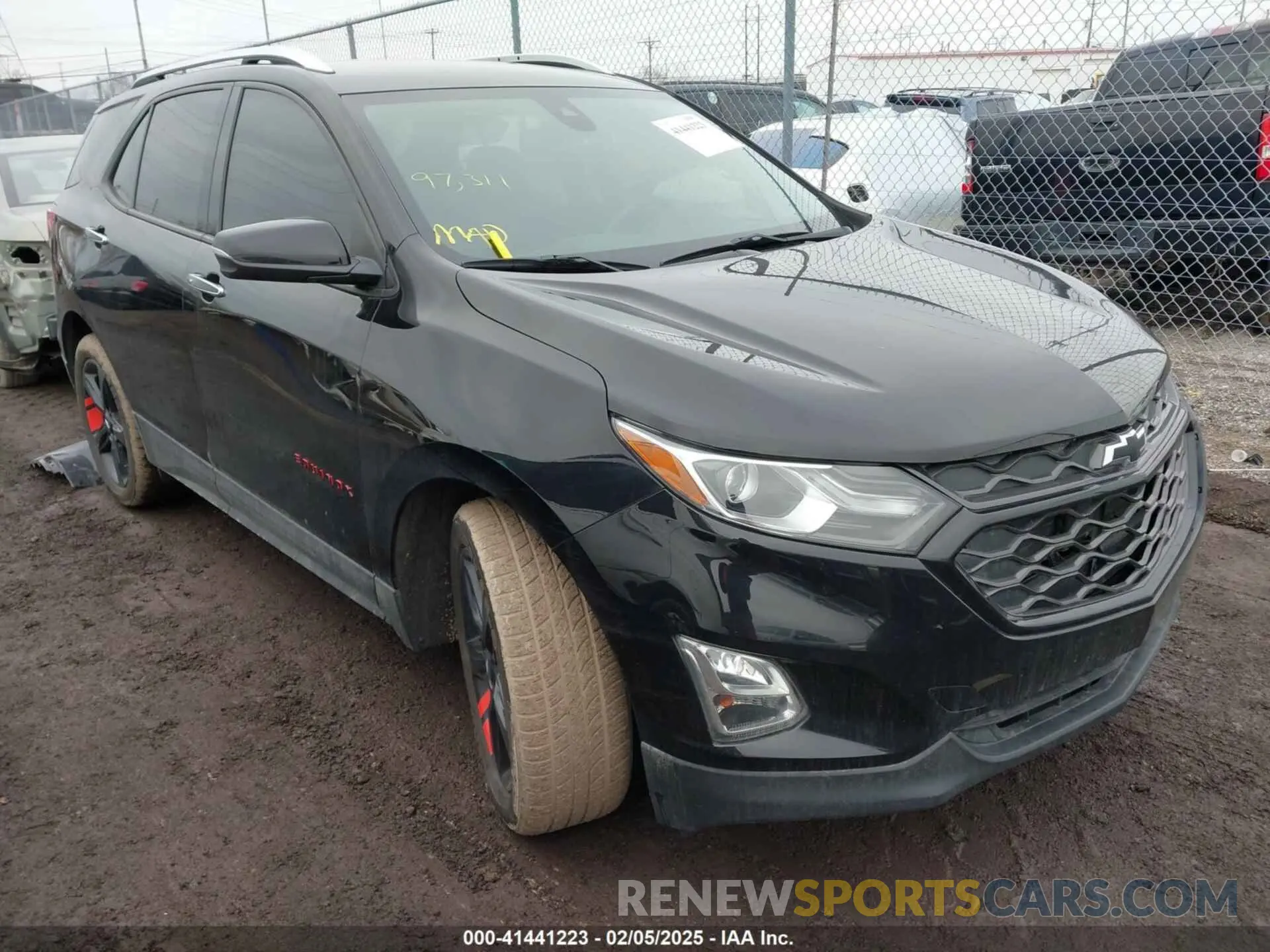 1 fotografías del automóvil dañado 2GNAXPEX7L6230216 CHEVROLET EQUINOX 2020