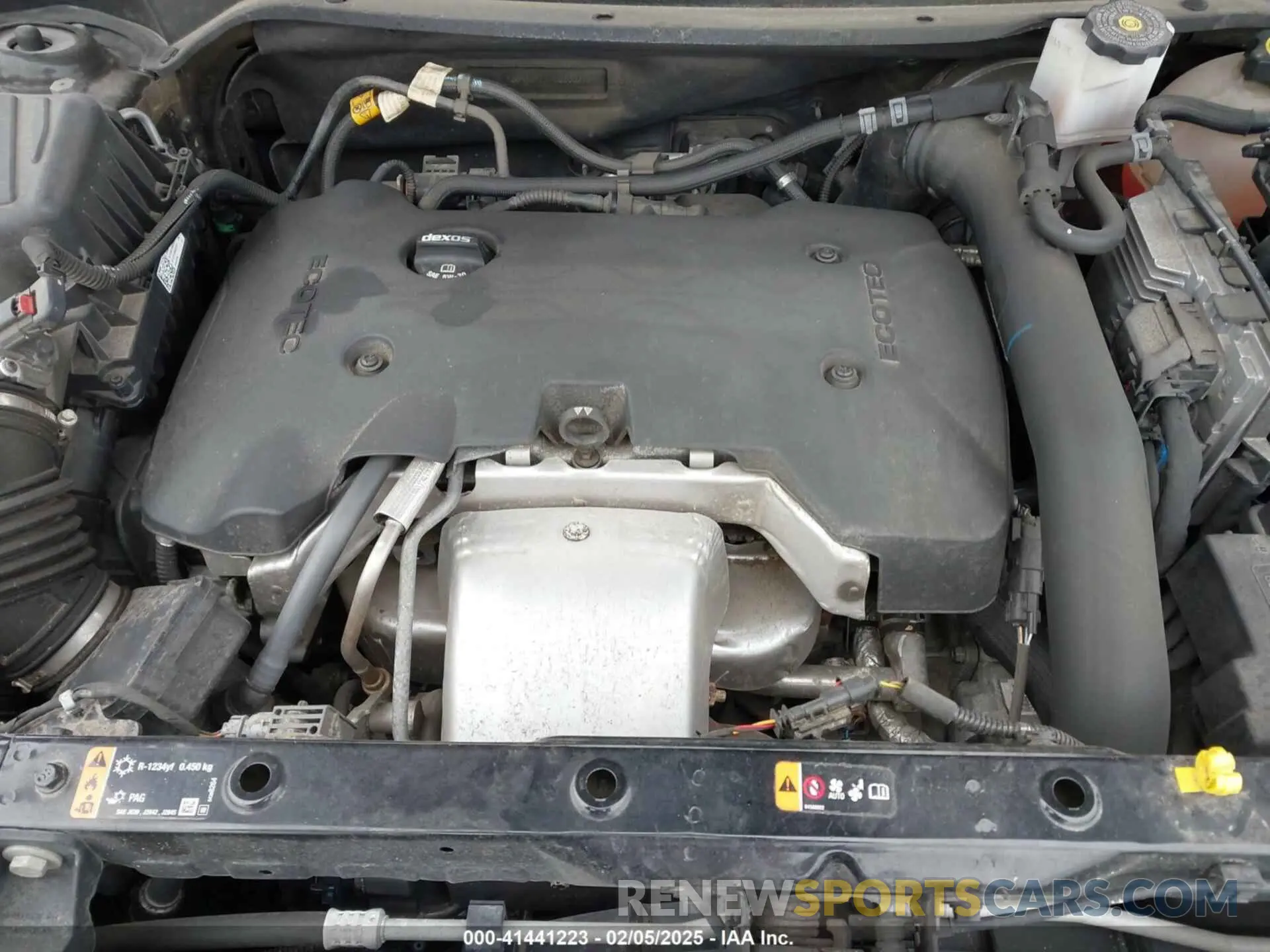 10 fotografías del automóvil dañado 2GNAXPEX7L6230216 CHEVROLET EQUINOX 2020