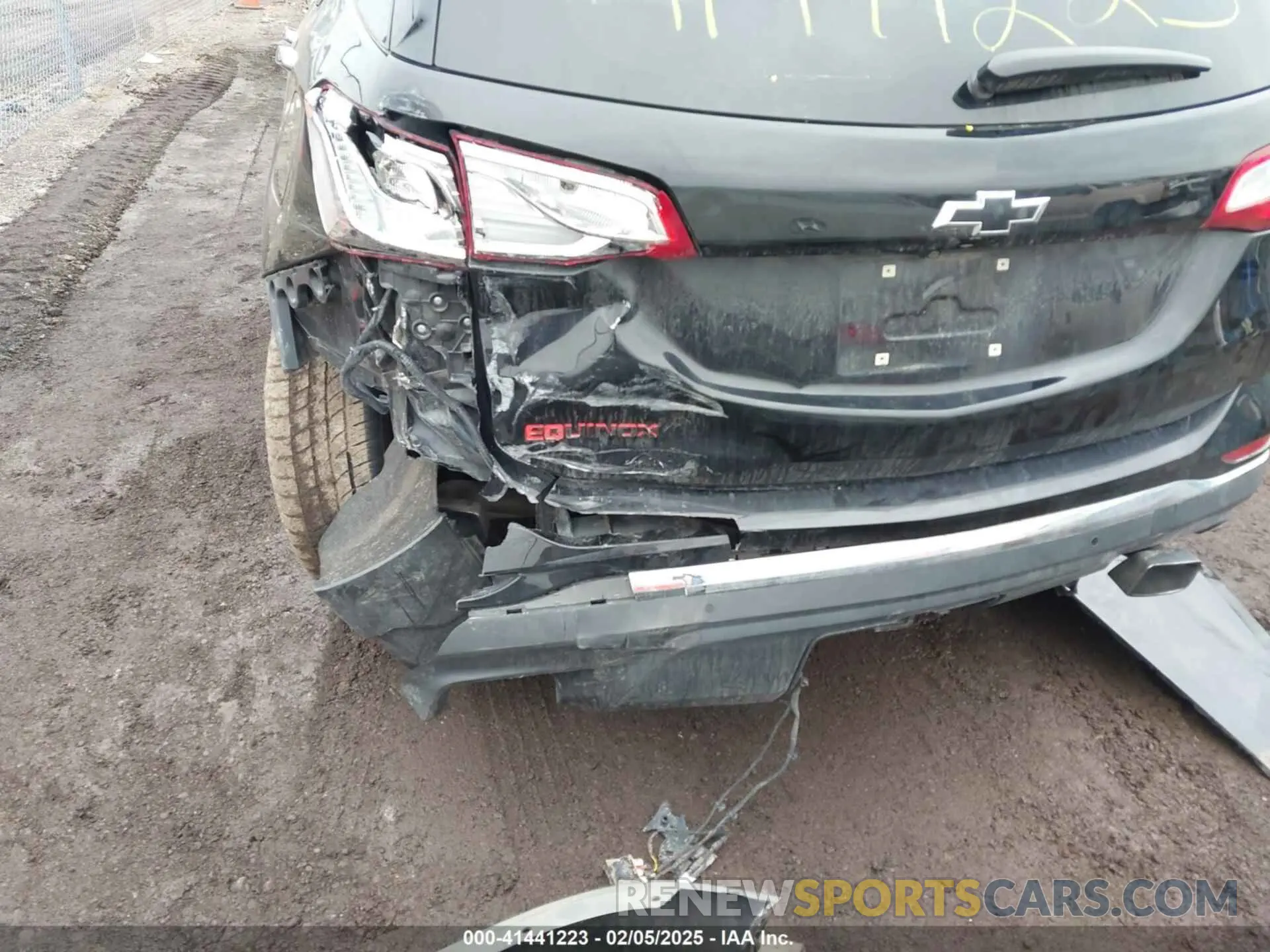 20 fotografías del automóvil dañado 2GNAXPEX7L6230216 CHEVROLET EQUINOX 2020