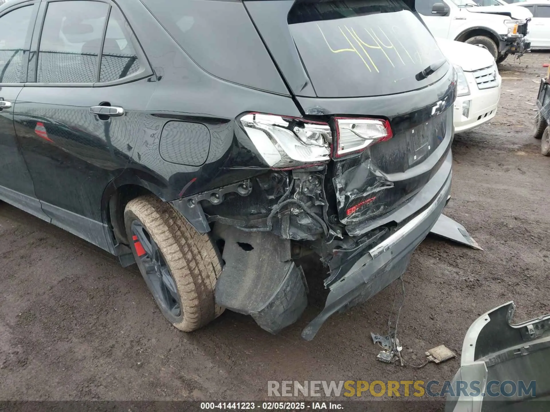 6 fotografías del automóvil dañado 2GNAXPEX7L6230216 CHEVROLET EQUINOX 2020