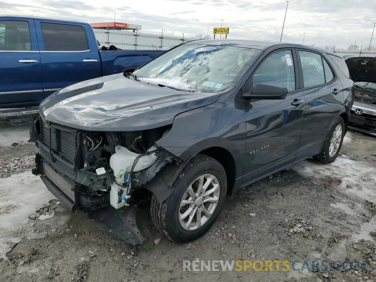 1 fotografías del automóvil dañado 2GNAXSEV1L6129612 CHEVROLET EQUINOX 2020