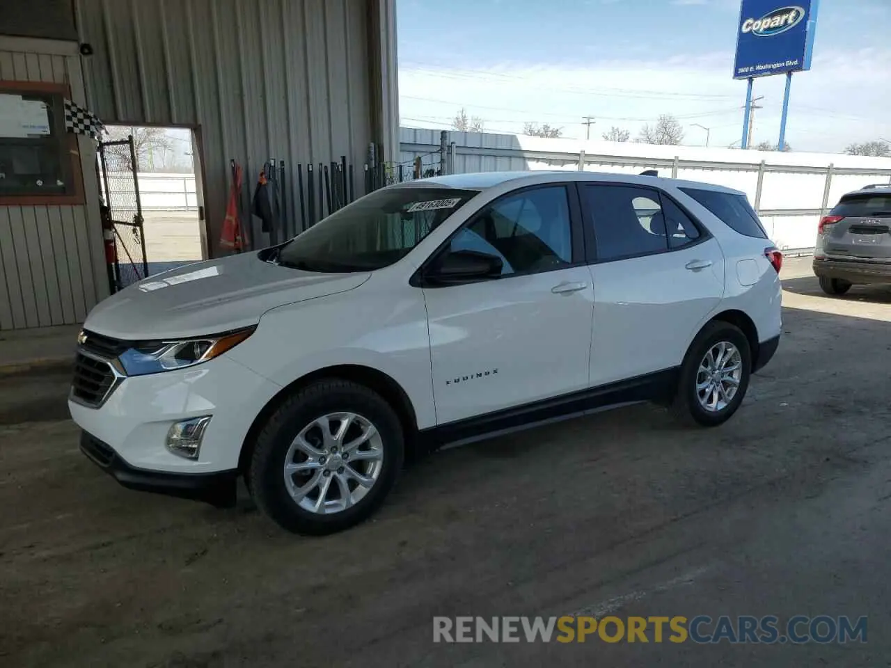 1 fotografías del automóvil dañado 2GNAXSEV1L6141257 CHEVROLET EQUINOX 2020