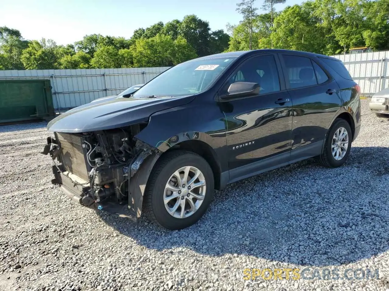 1 fotografías del automóvil dañado 2GNAXSEV1L6202722 CHEVROLET EQUINOX 2020