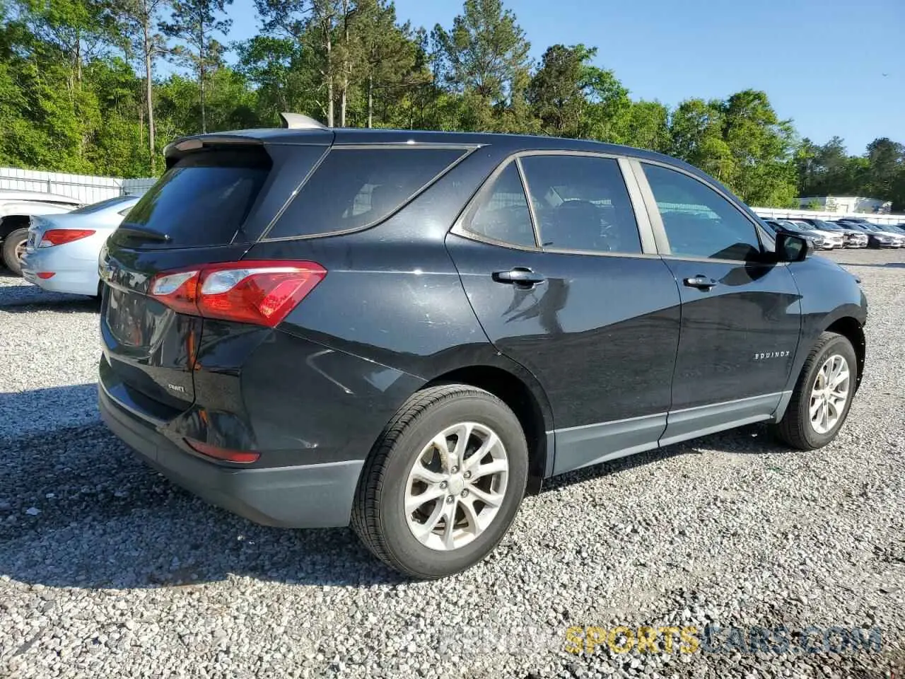 3 fotografías del automóvil dañado 2GNAXSEV1L6202722 CHEVROLET EQUINOX 2020