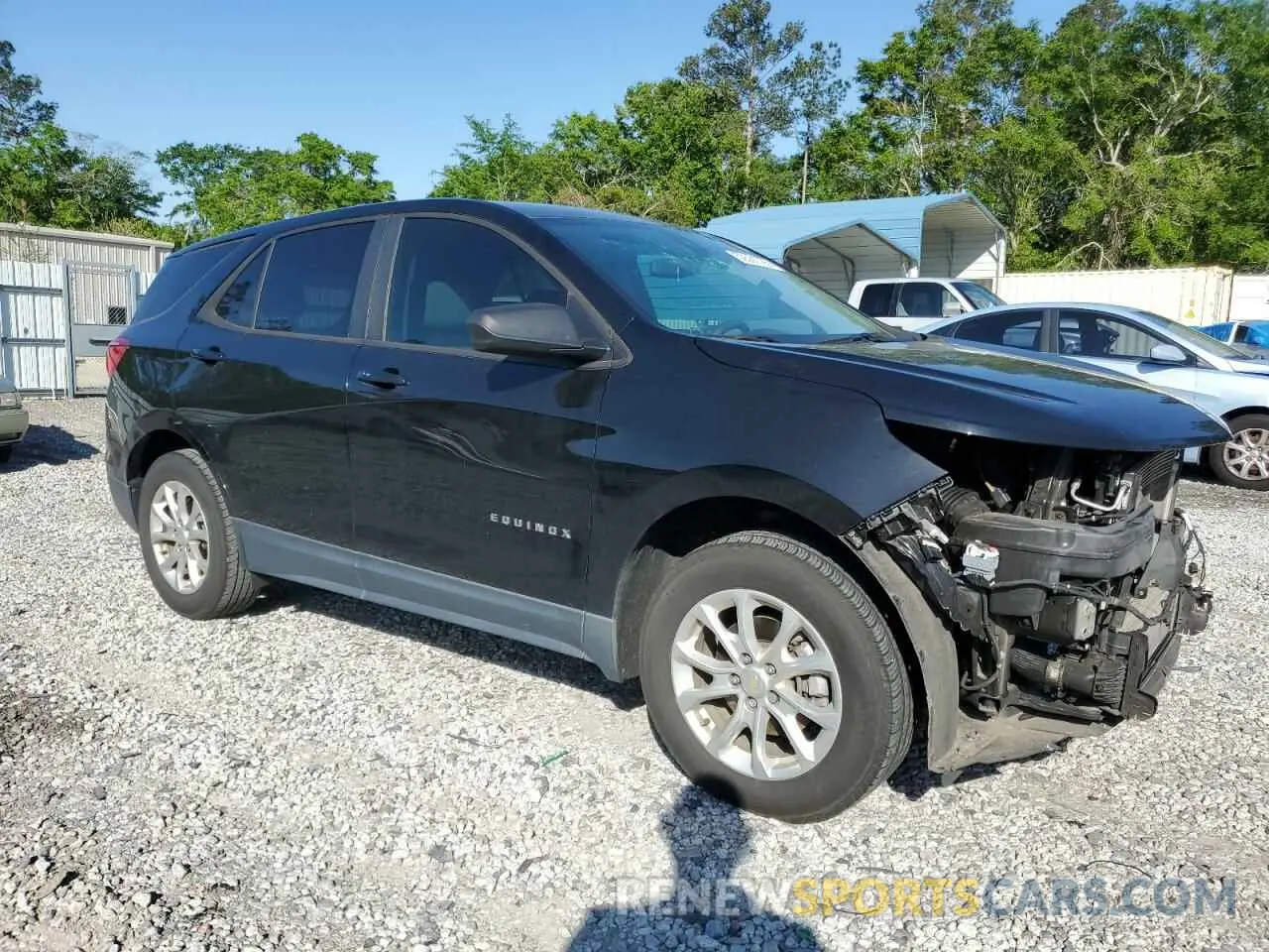 4 fotografías del automóvil dañado 2GNAXSEV1L6202722 CHEVROLET EQUINOX 2020