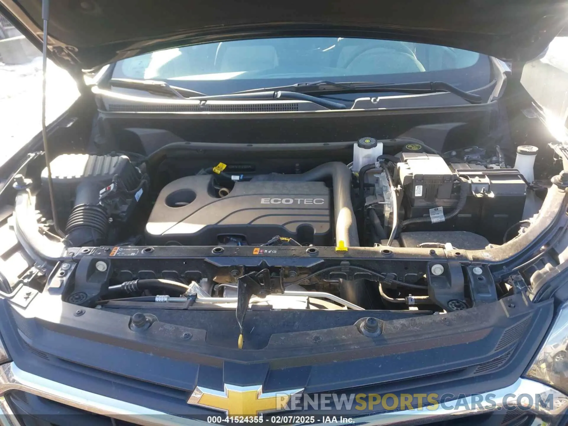 10 fotografías del automóvil dañado 2GNAXSEV2L6183159 CHEVROLET EQUINOX 2020
