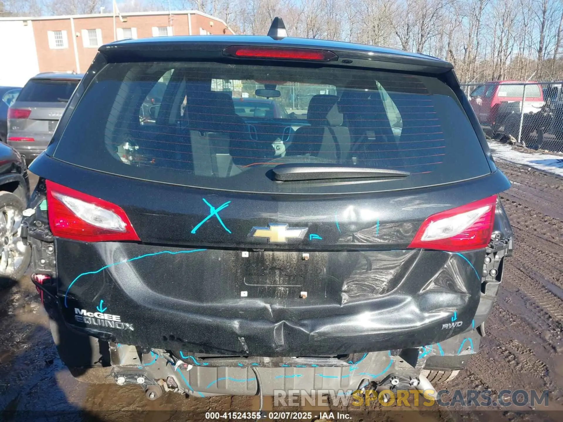 17 fotografías del automóvil dañado 2GNAXSEV2L6183159 CHEVROLET EQUINOX 2020