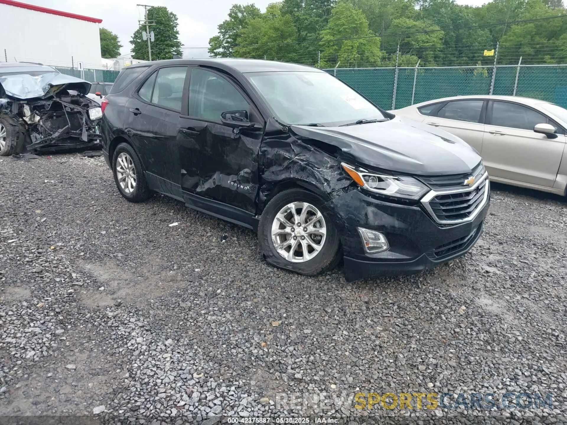1 fotografías del automóvil dañado 2GNAXSEV2L6274335 CHEVROLET EQUINOX 2020