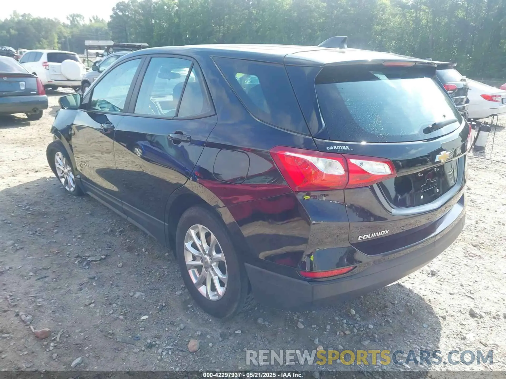 3 fotografías del automóvil dañado 2GNAXSEV3L6272576 CHEVROLET EQUINOX 2020