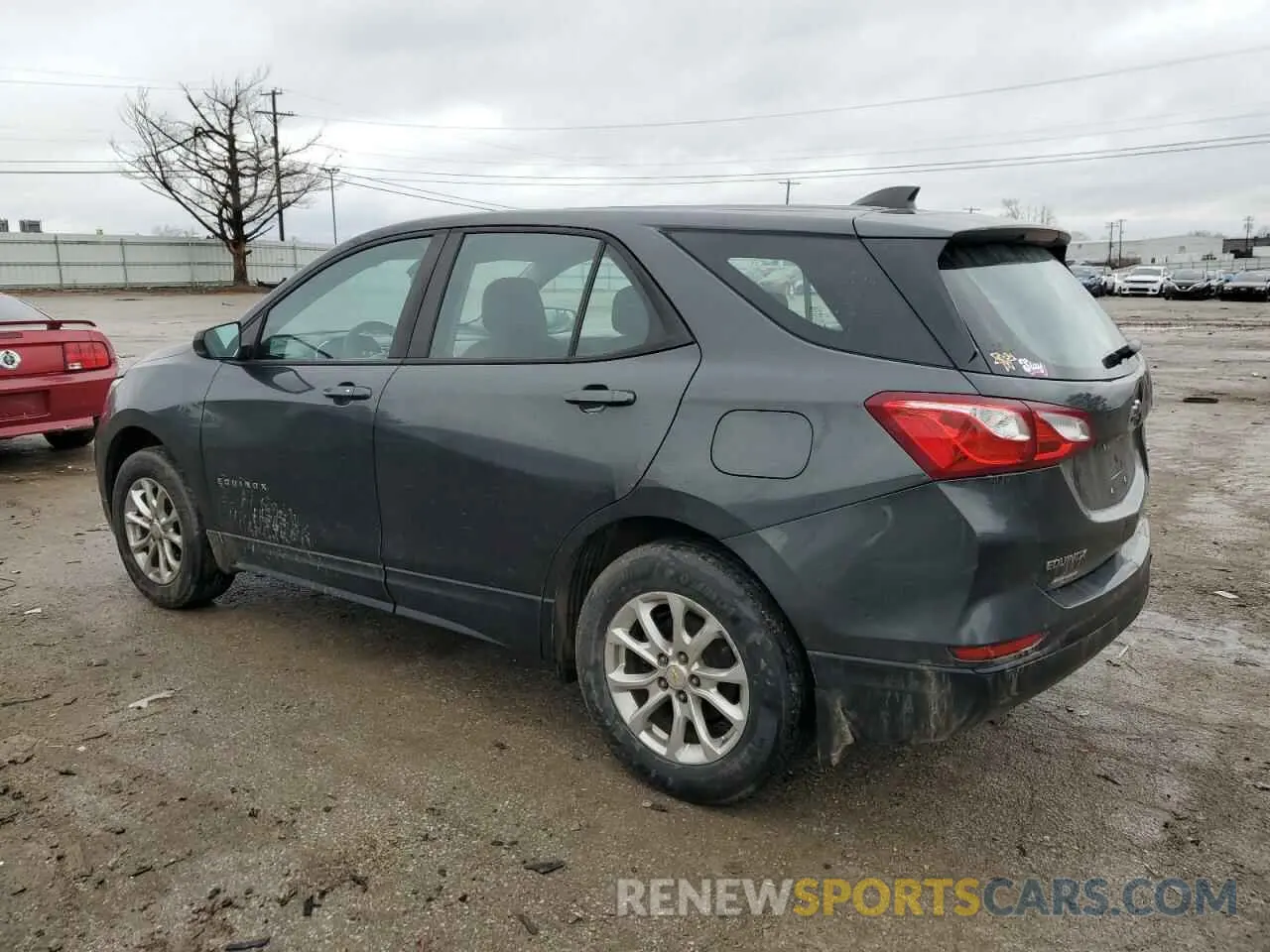 2 fotografías del automóvil dañado 2GNAXSEV3L6273906 CHEVROLET EQUINOX 2020