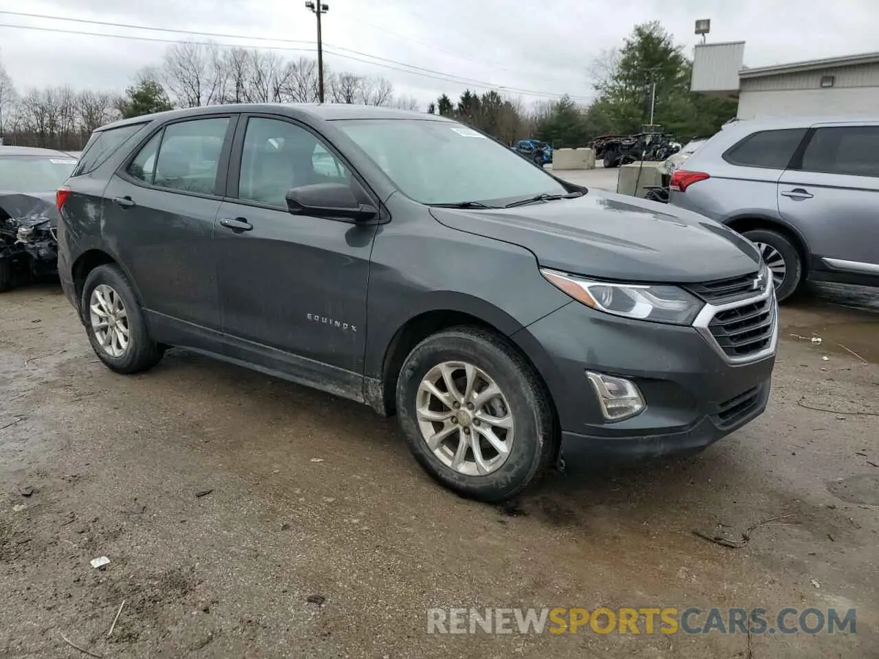 4 fotografías del automóvil dañado 2GNAXSEV3L6273906 CHEVROLET EQUINOX 2020