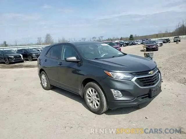 14 fotografías del automóvil dañado 2GNAXSEV5L6106057 CHEVROLET EQUINOX 2020
