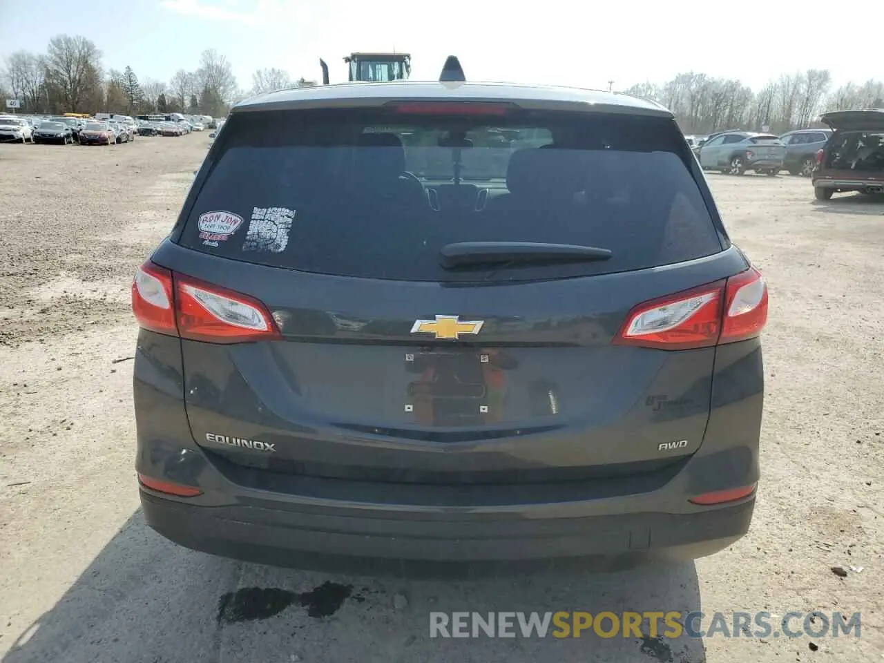 6 fotografías del automóvil dañado 2GNAXSEV5L6106057 CHEVROLET EQUINOX 2020