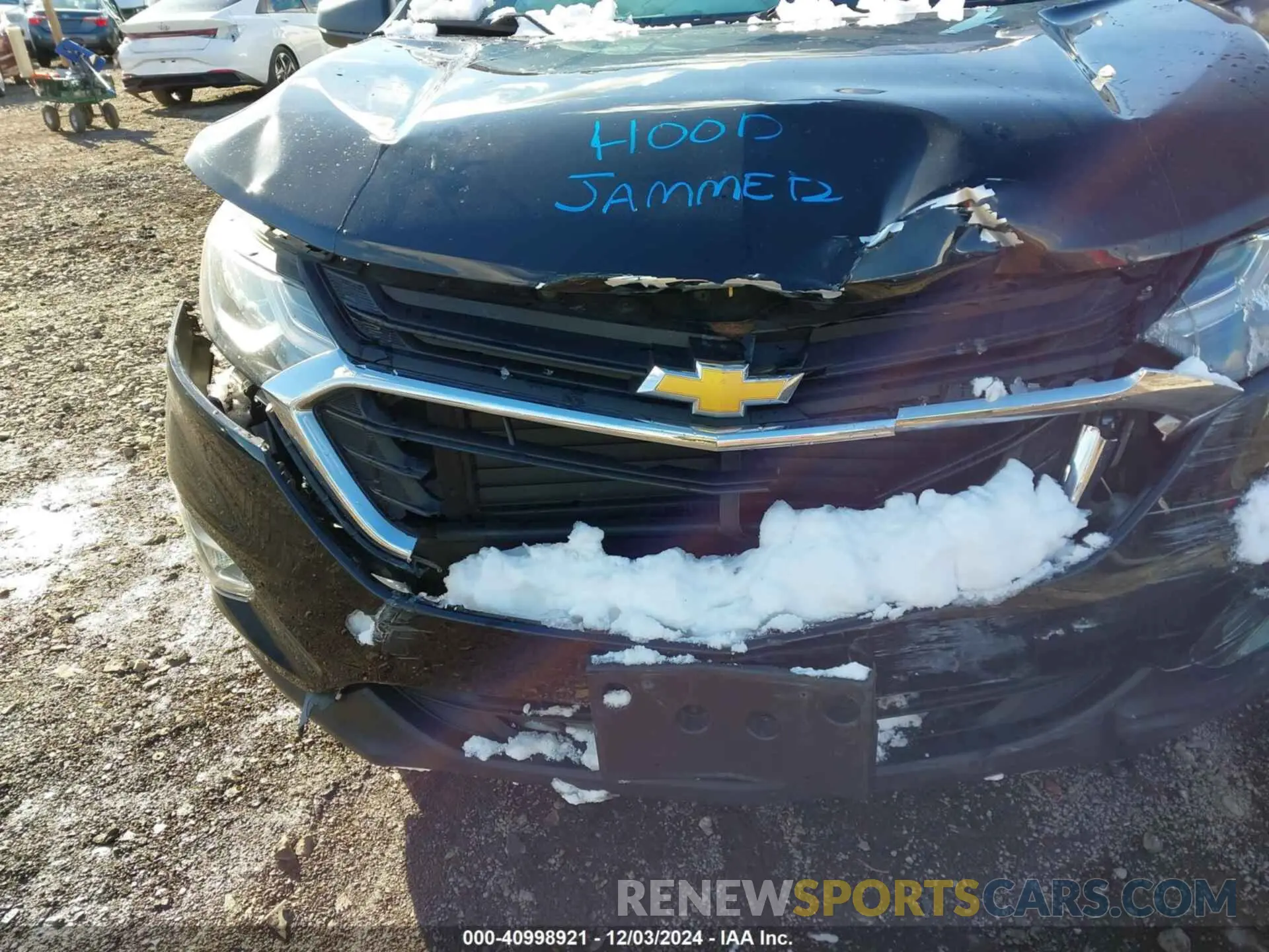 6 fotografías del automóvil dañado 2GNAXSEV5L6108438 CHEVROLET EQUINOX 2020