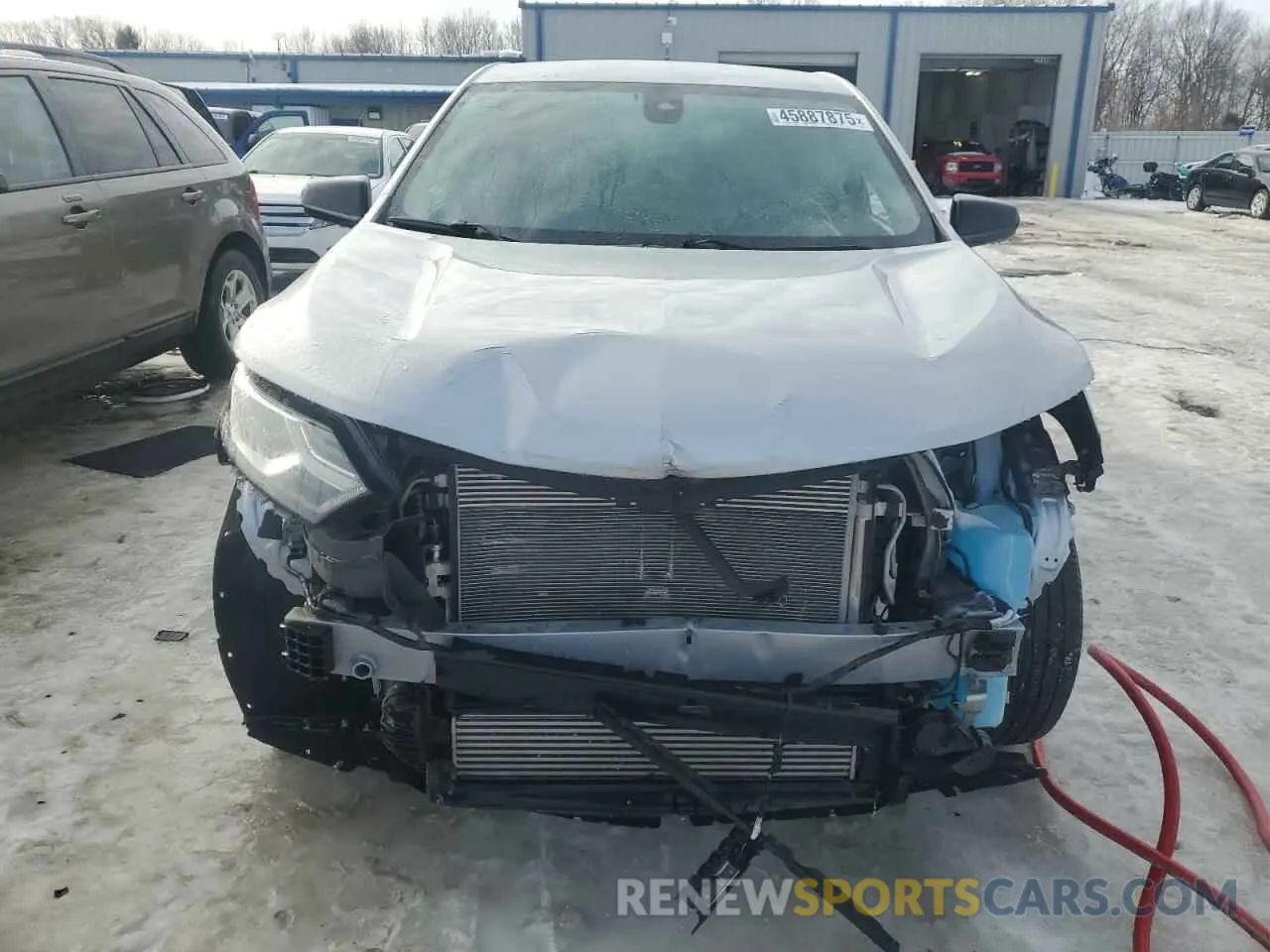 5 fotografías del automóvil dañado 2GNAXSEV6L6141948 CHEVROLET EQUINOX 2020