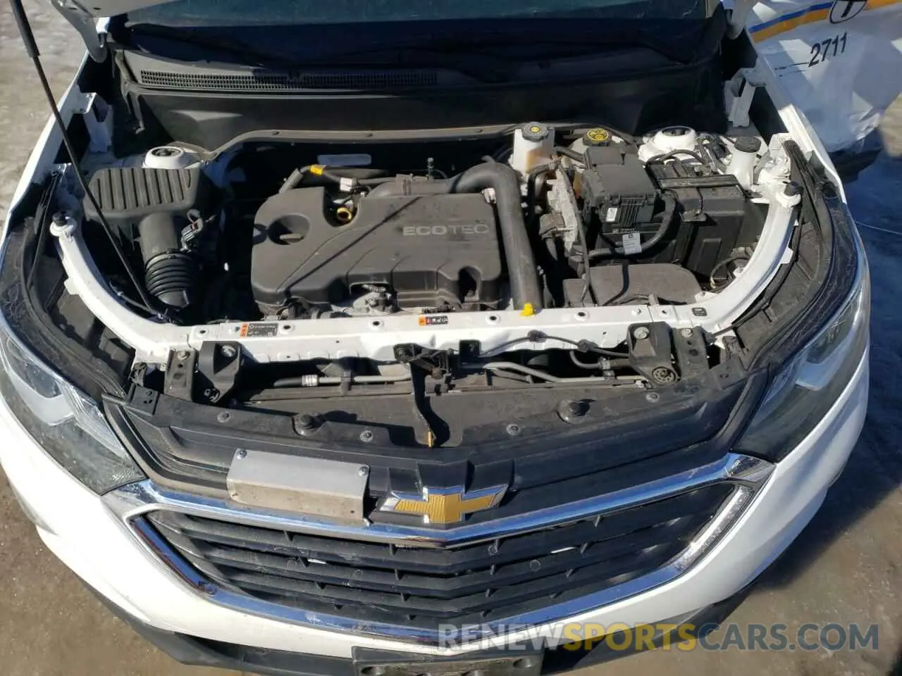 12 fotografías del automóvil dañado 2GNAXSEV6L6158491 CHEVROLET EQUINOX 2020