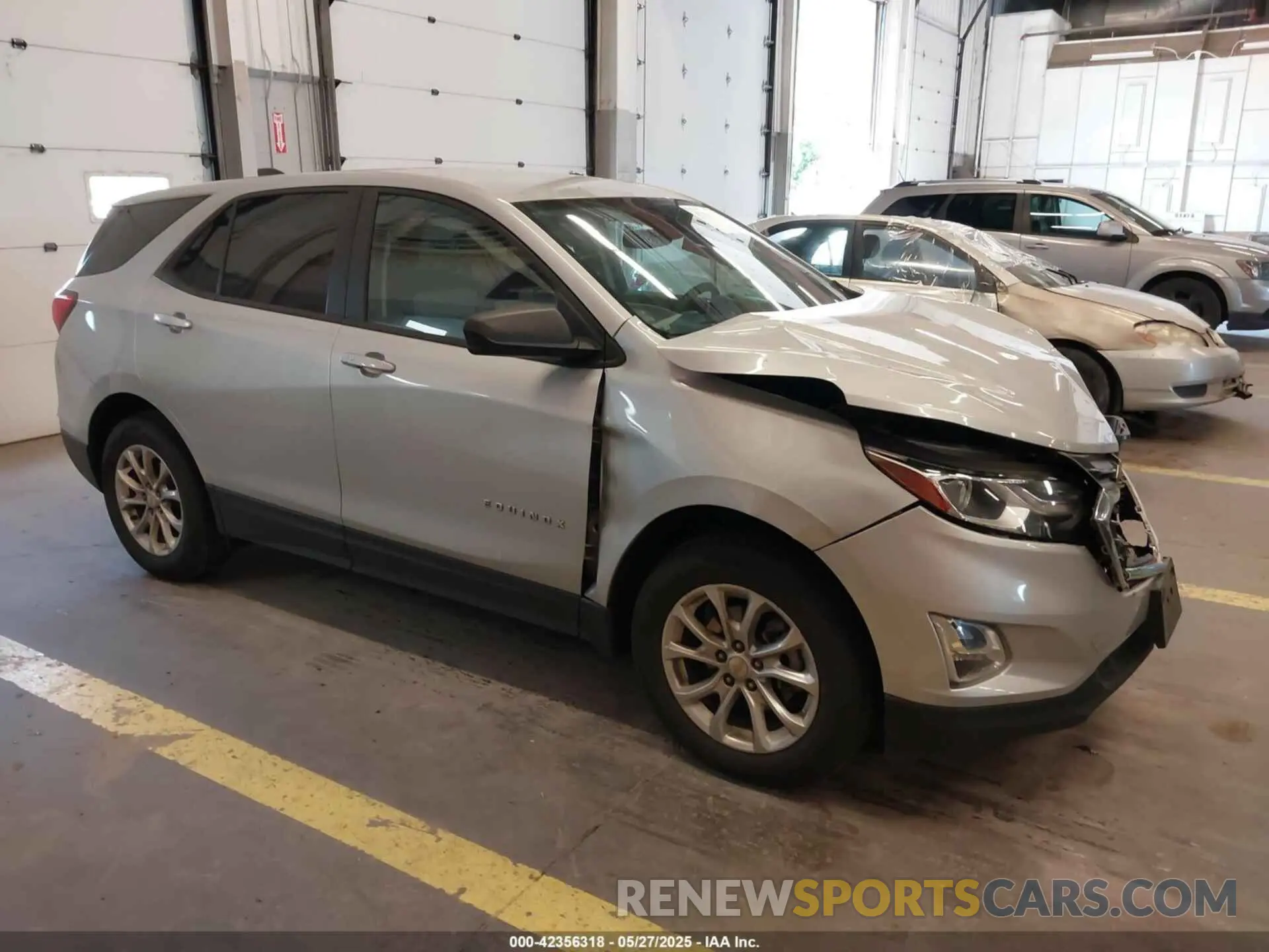 1 fotografías del automóvil dañado 2GNAXSEV6L6177350 CHEVROLET EQUINOX 2020