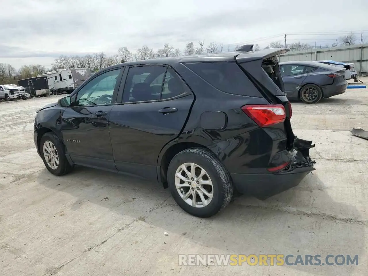 2 fotografías del automóvil dañado 2GNAXSEV7L6121739 CHEVROLET EQUINOX 2020