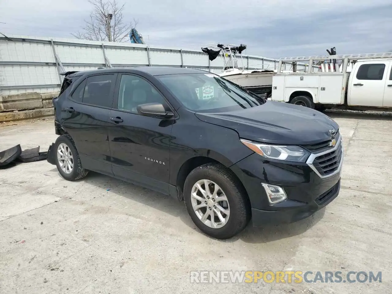 4 fotografías del automóvil dañado 2GNAXSEV7L6121739 CHEVROLET EQUINOX 2020