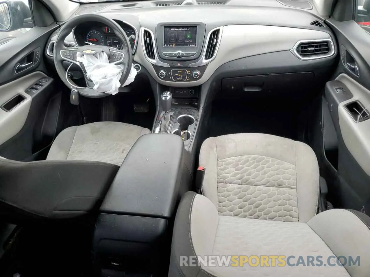 8 fotografías del automóvil dañado 2GNAXSEV7L6121739 CHEVROLET EQUINOX 2020