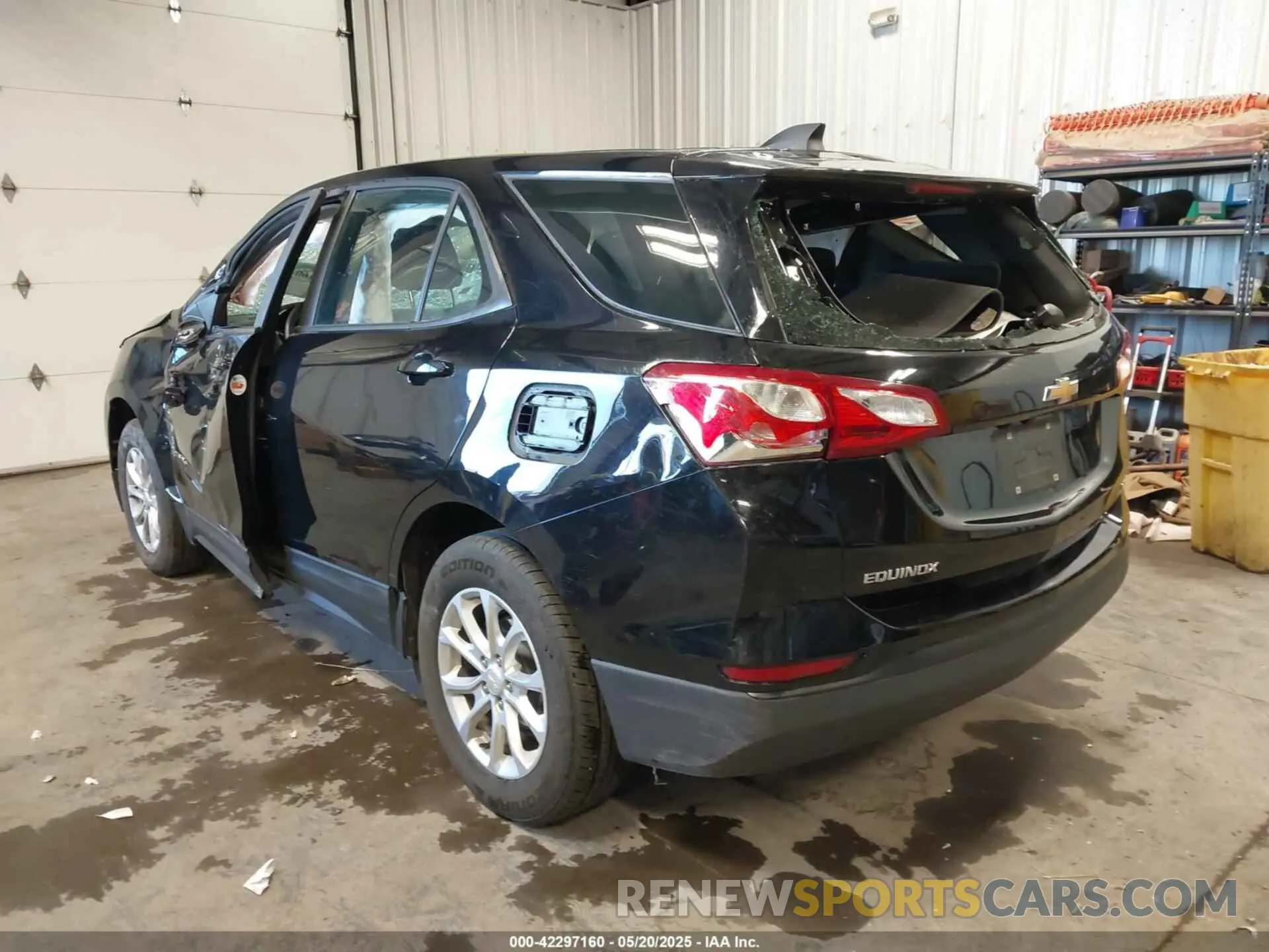 3 fotografías del automóvil dañado 2GNAXSEV8L6181836 CHEVROLET EQUINOX 2020
