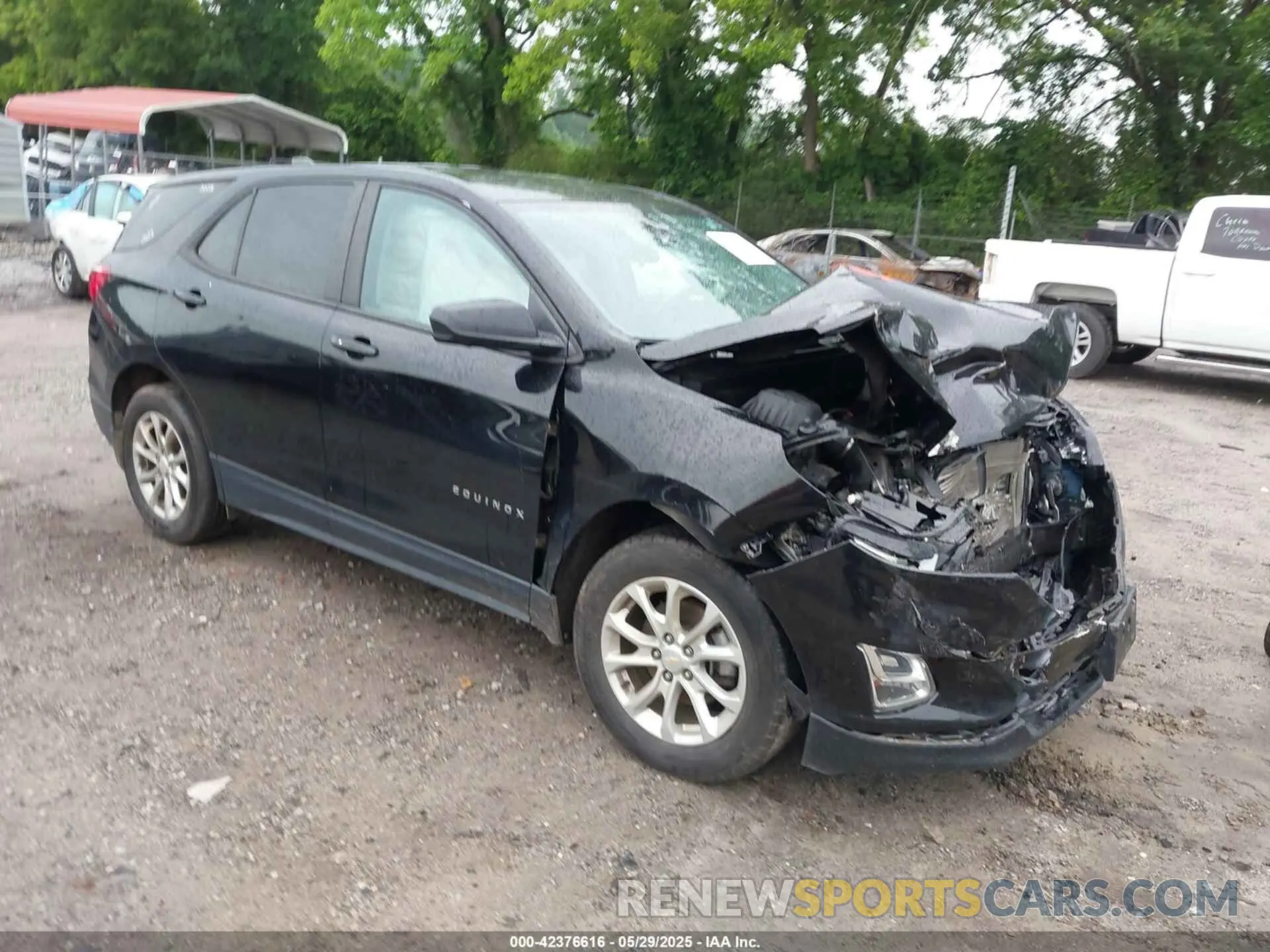 1 fotografías del automóvil dañado 2GNAXSEV8L6225124 CHEVROLET EQUINOX 2020