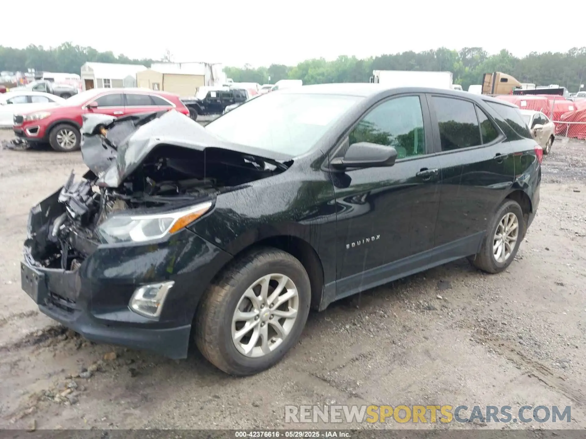 2 fotografías del automóvil dañado 2GNAXSEV8L6225124 CHEVROLET EQUINOX 2020
