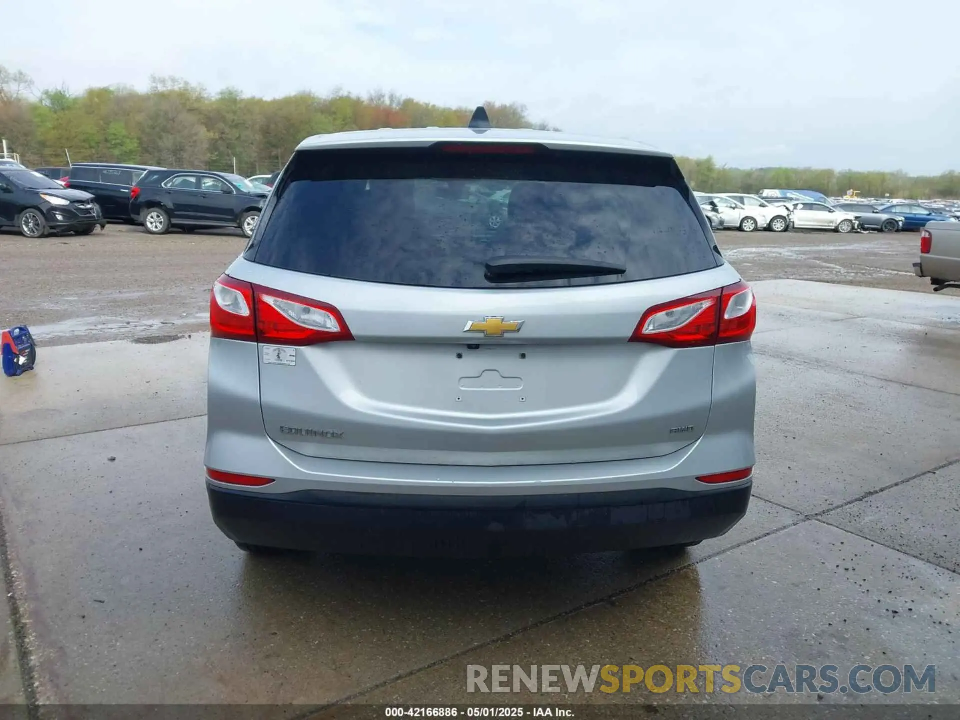 17 fotografías del automóvil dañado 2GNAXSEVXL6150006 CHEVROLET EQUINOX 2020