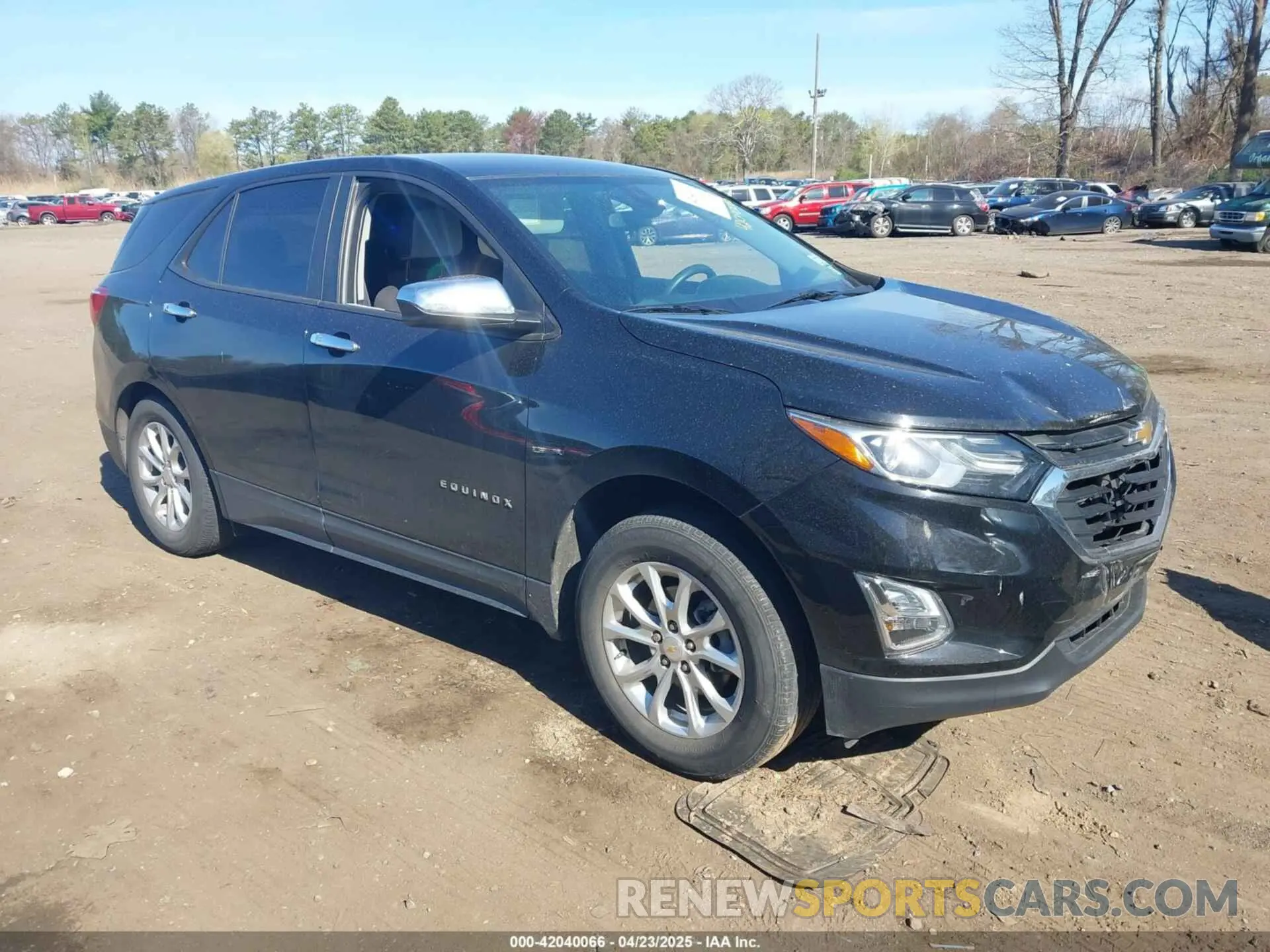 1 fotografías del automóvil dañado 2GNAXSEVXL6266547 CHEVROLET EQUINOX 2020
