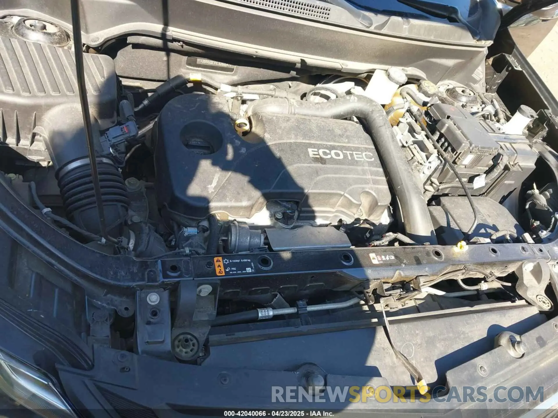 10 fotografías del automóvil dañado 2GNAXSEVXL6266547 CHEVROLET EQUINOX 2020
