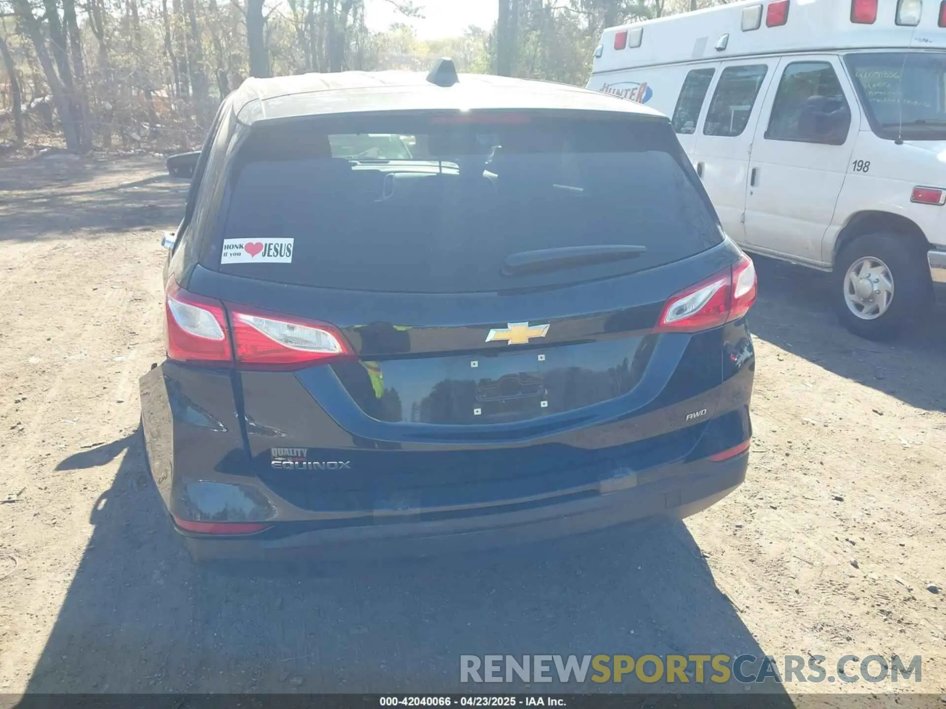 16 fotografías del automóvil dañado 2GNAXSEVXL6266547 CHEVROLET EQUINOX 2020