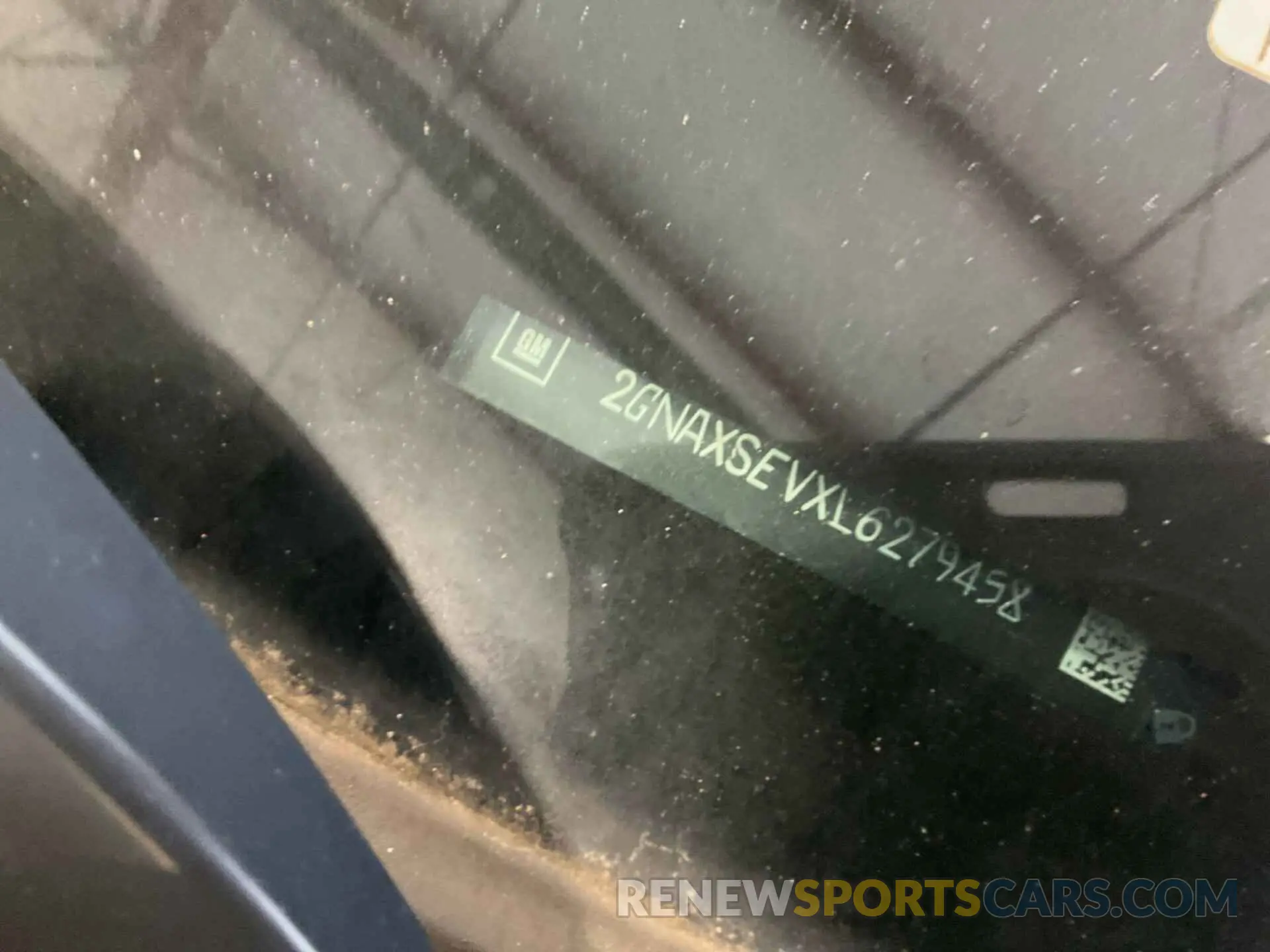 8 fotografías del automóvil dañado 2GNAXSEVXL6279458 CHEVROLET EQUINOX 2020
