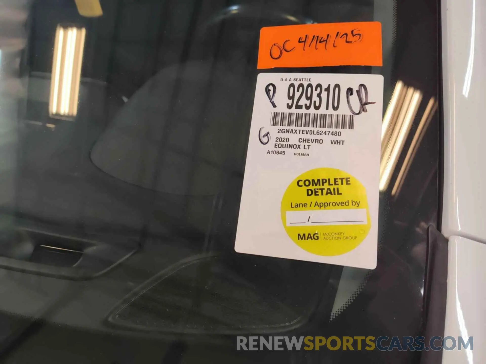 3 fotografías del automóvil dañado 2GNAXTEV0L6247480 CHEVROLET EQUINOX 2020