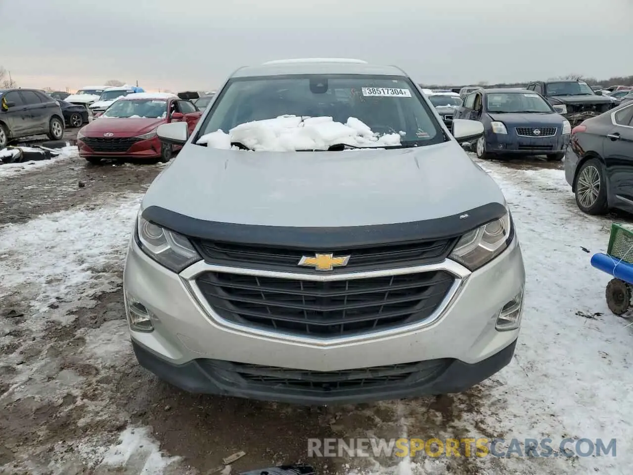 5 fotografías del automóvil dañado 2GNAXTEV0L6261671 CHEVROLET EQUINOX 2020