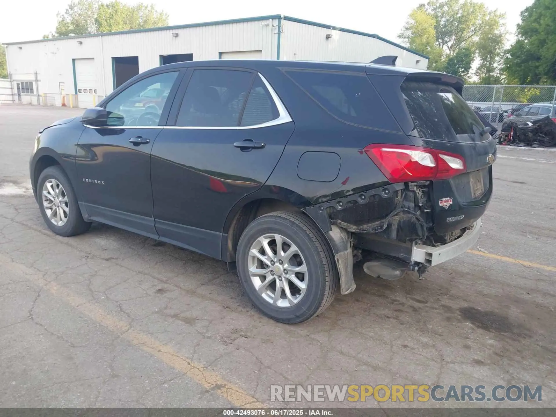 3 fotografías del automóvil dañado 2GNAXTEV0L6282990 CHEVROLET EQUINOX 2020