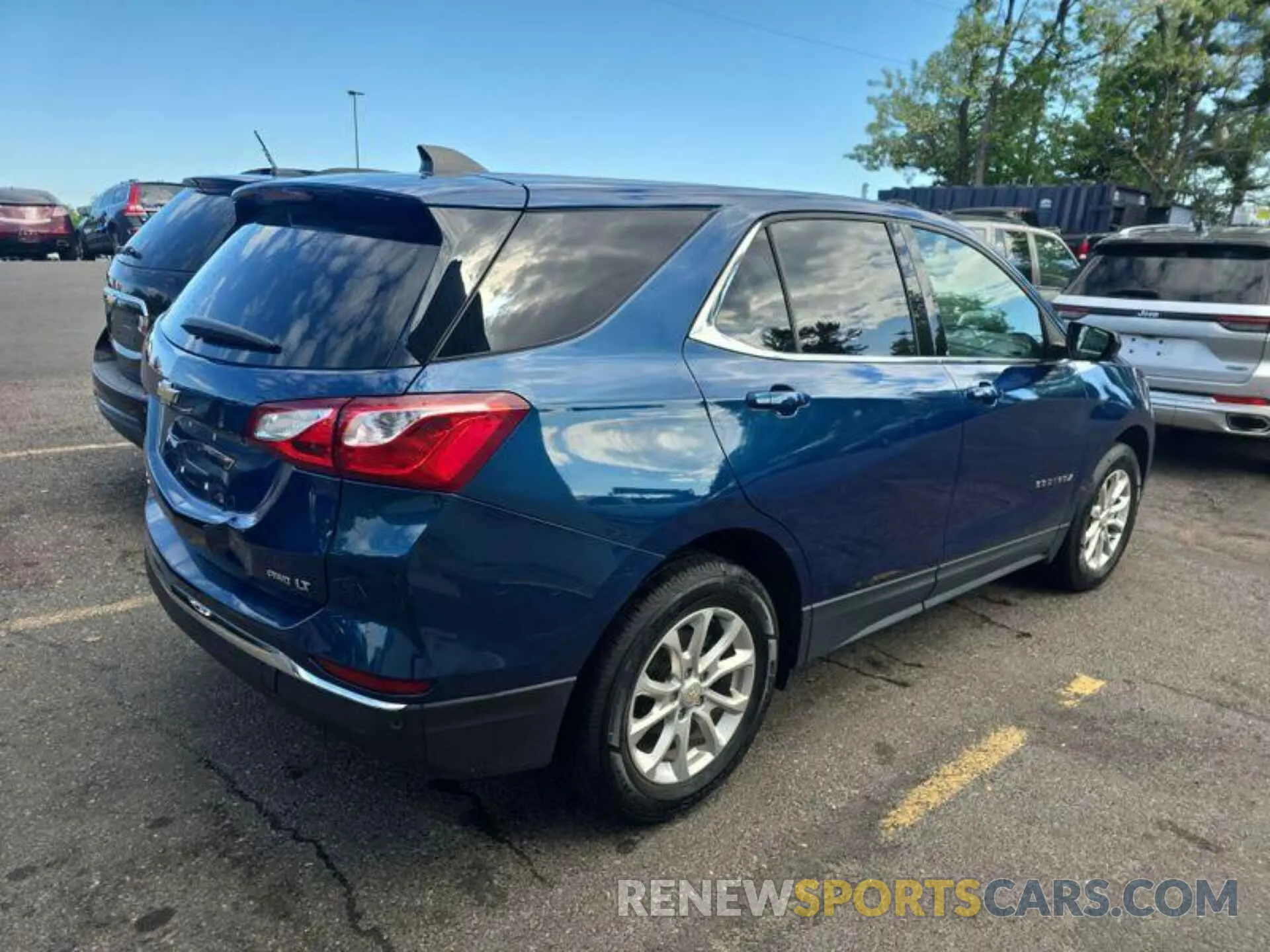 1 fotografías del automóvil dañado 2GNAXTEV1L6152040 CHEVROLET EQUINOX 2020