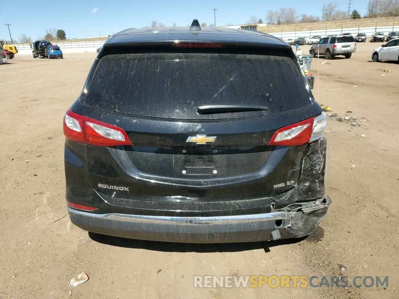 6 fotografías del automóvil dañado 2GNAXTEV2L6145114 CHEVROLET EQUINOX 2020
