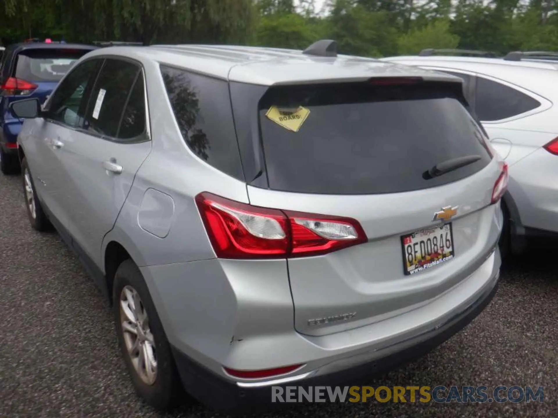 17 fotografías del automóvil dañado 2GNAXTEV2L6156436 CHEVROLET EQUINOX 2020