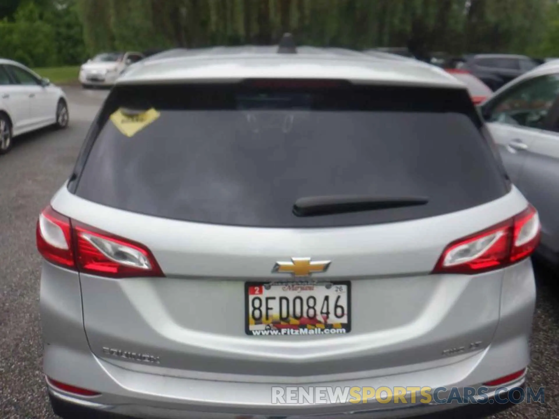 2 fotografías del automóvil dañado 2GNAXTEV2L6156436 CHEVROLET EQUINOX 2020