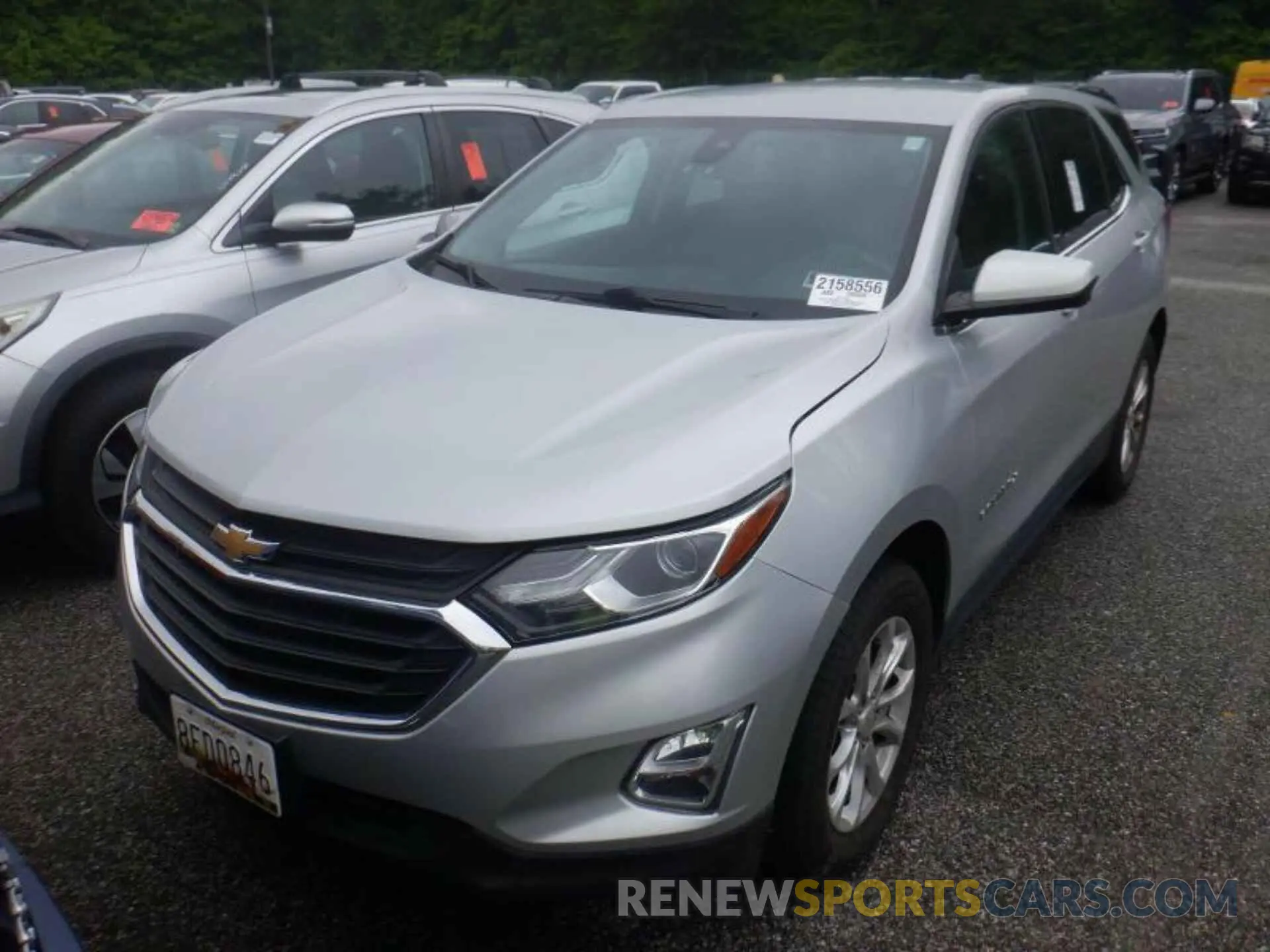 20 fotografías del automóvil dañado 2GNAXTEV2L6156436 CHEVROLET EQUINOX 2020