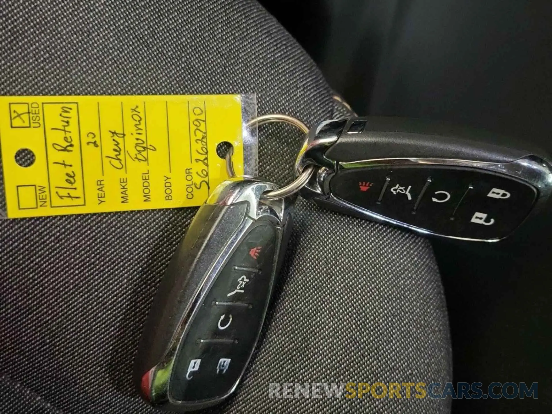 48 fotografías del automóvil dañado 2GNAXTEV2L6262790 CHEVROLET EQUINOX 2020