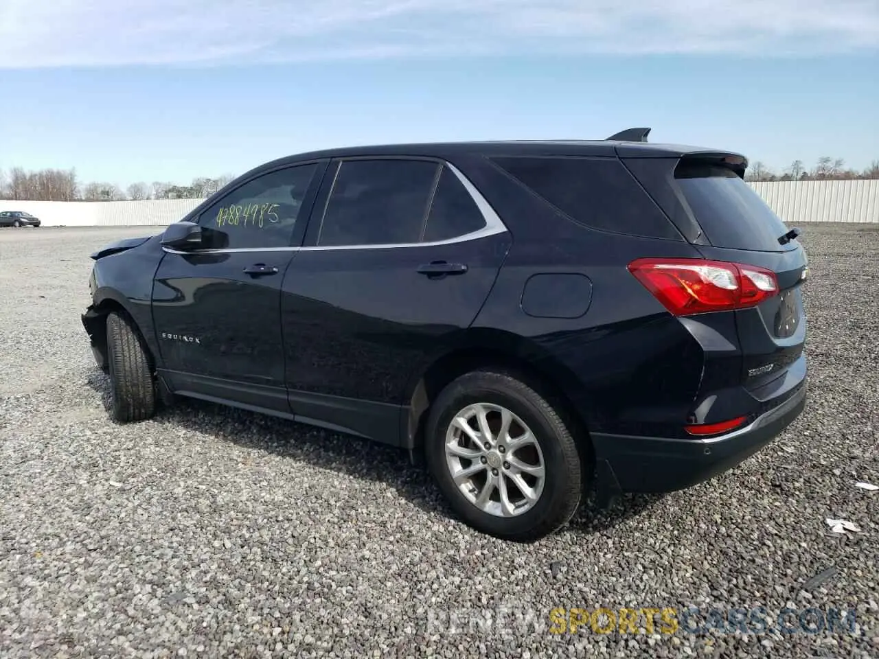 2 fotografías del automóvil dañado 2GNAXTEV3L6190367 CHEVROLET EQUINOX 2020