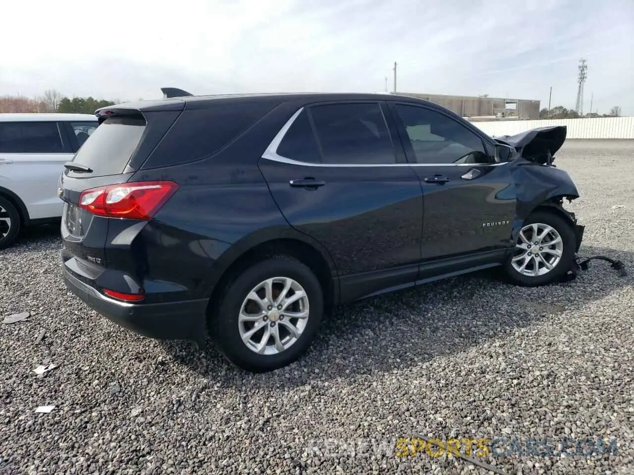 3 fotografías del automóvil dañado 2GNAXTEV3L6190367 CHEVROLET EQUINOX 2020